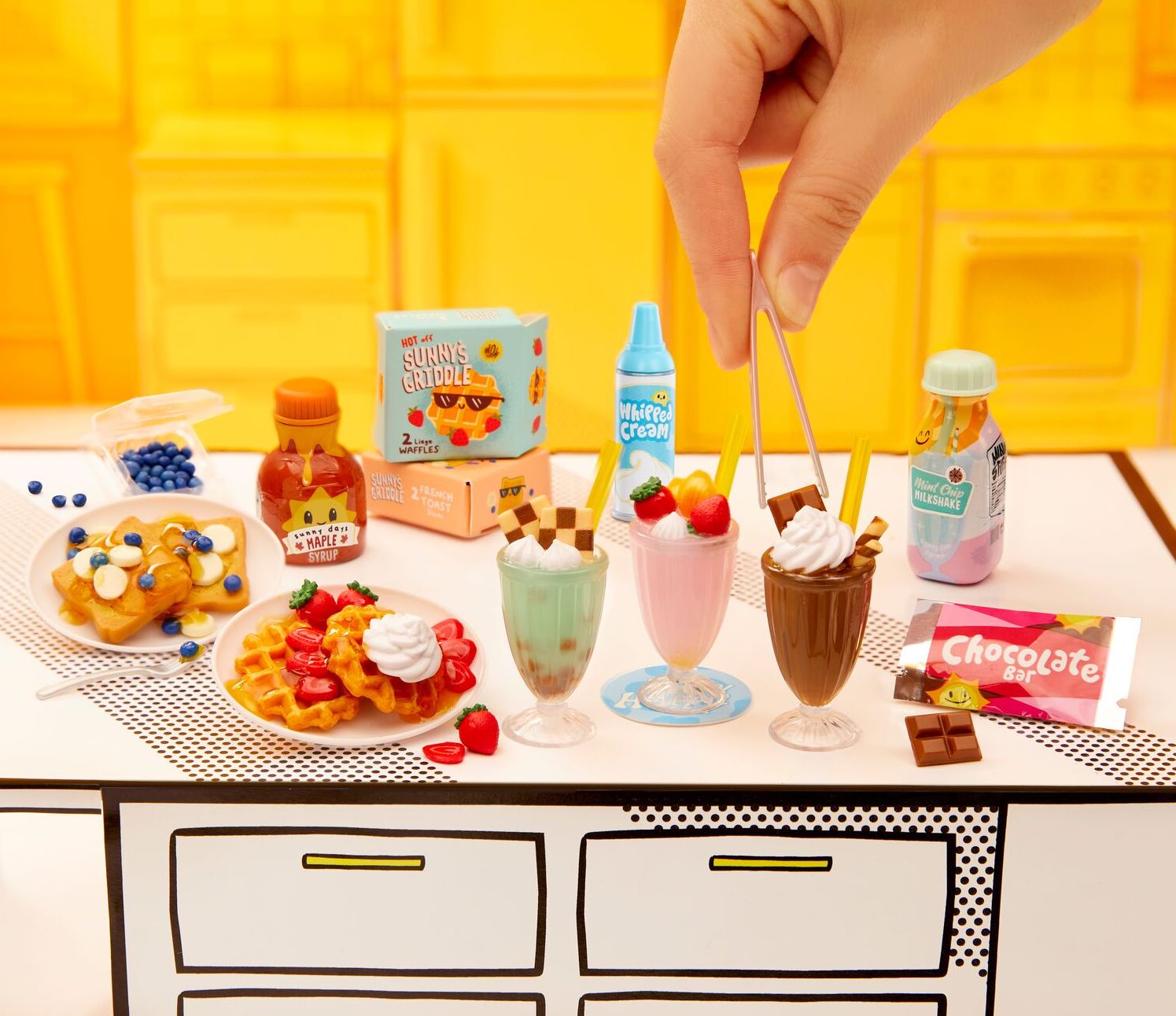 Make It Mini Food™! The only mini food collectible that you can MAKE AND DISPLAY.