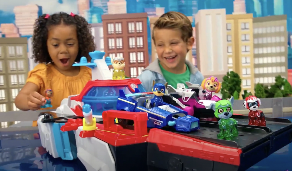 PAW Patrol Mighty Movie Aircraft Carrier HQ