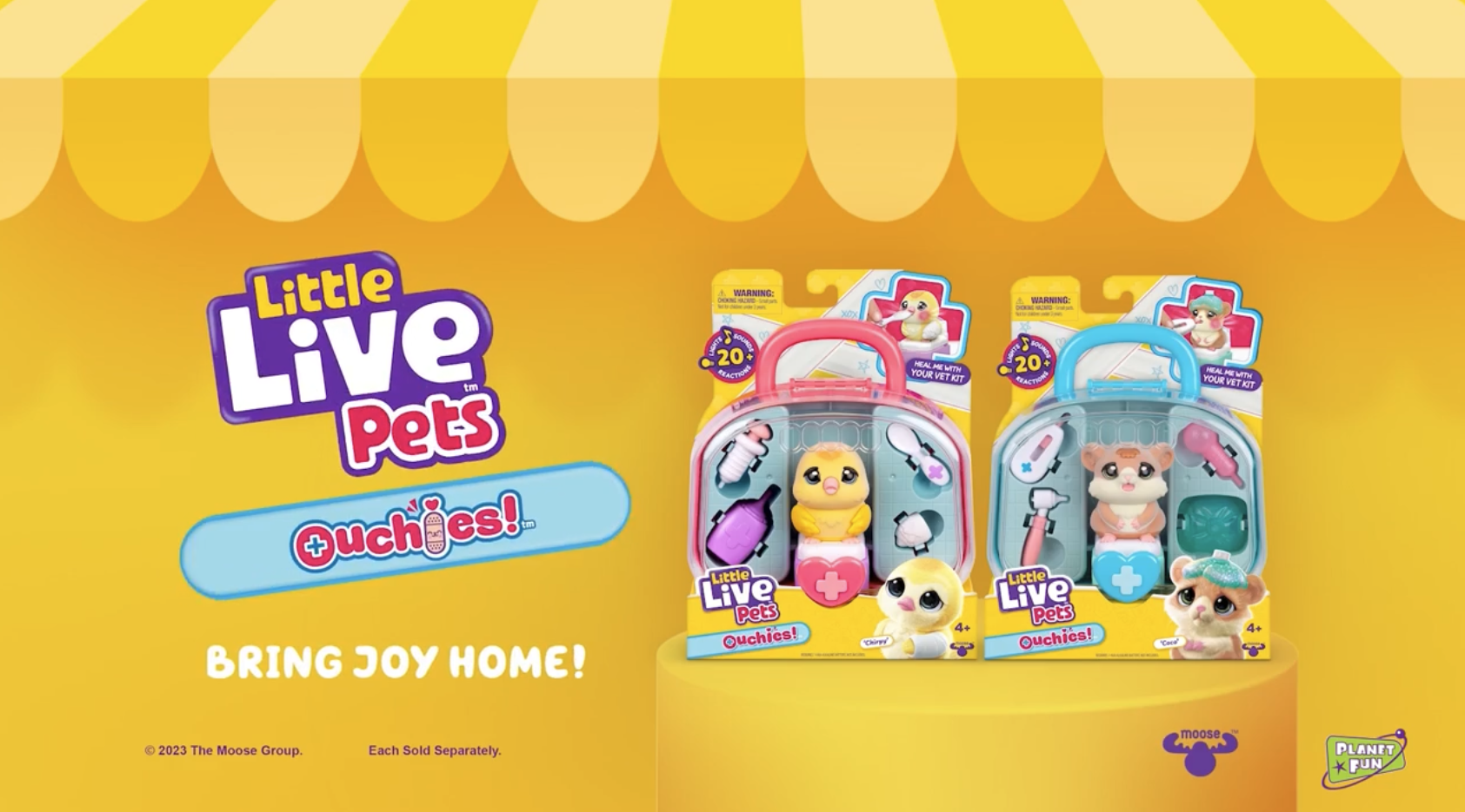 NEW Little Live Pets Ouchies