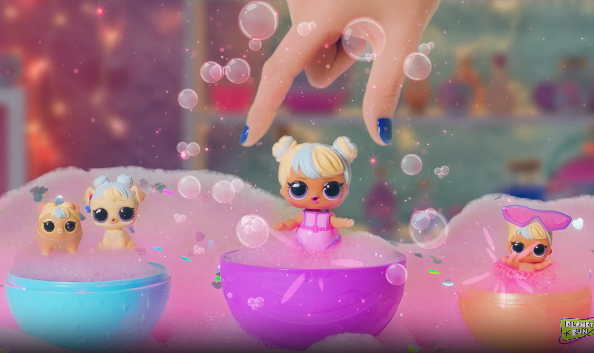 Have A Glittery Bubble Party!