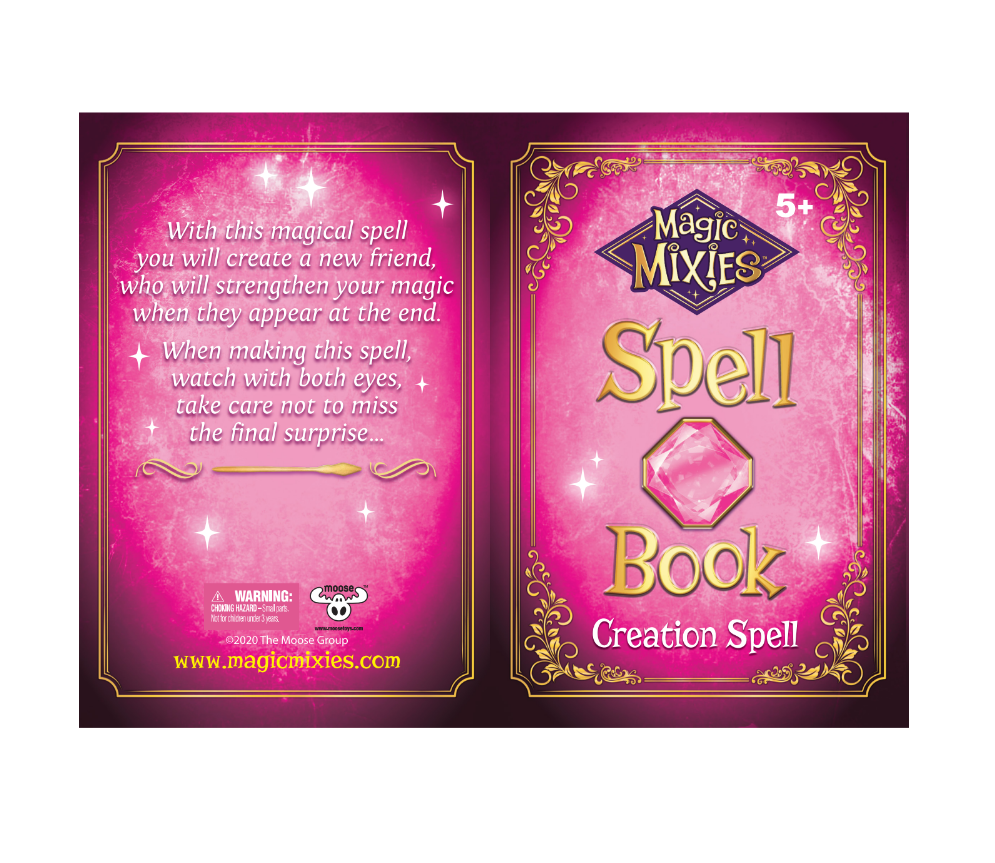 Magic Mixies Creation Spell Book