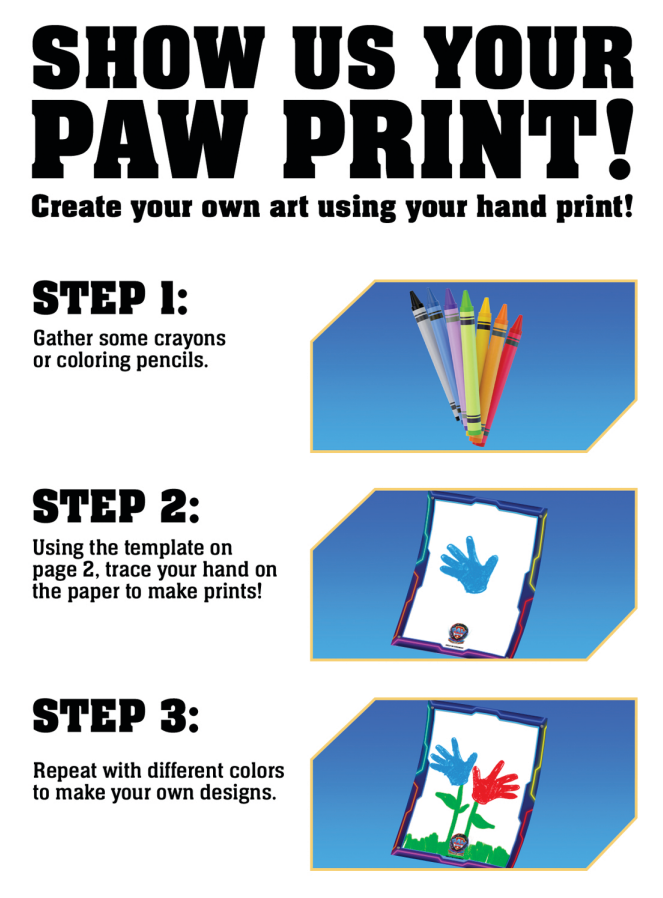 PAW Patrol Make Your Paw Print