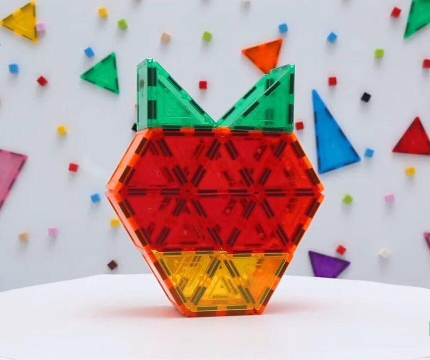 How to Build A Strawberry | Picasso Tiles