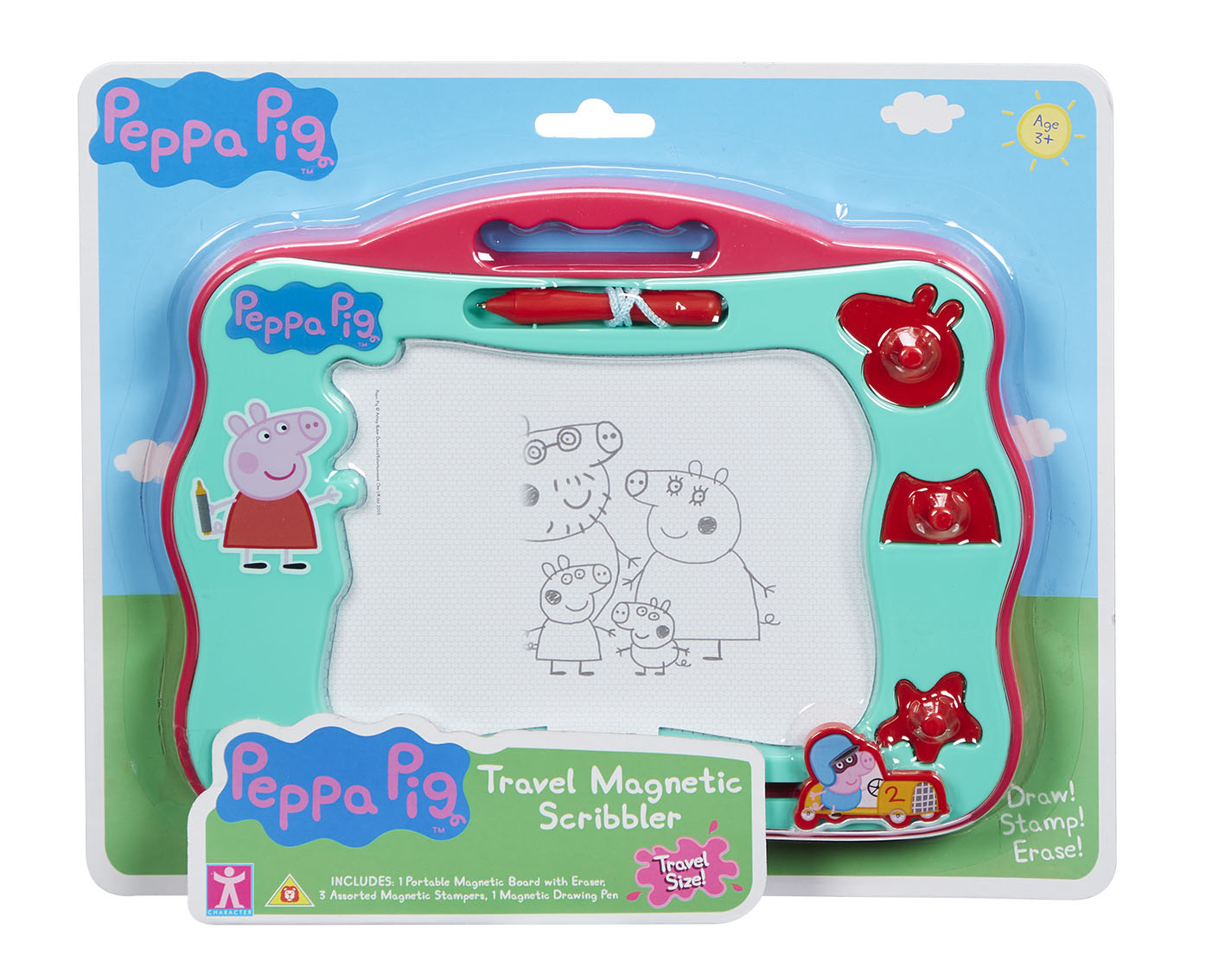 Peppa Pig's Travel Magnetic Scribbler