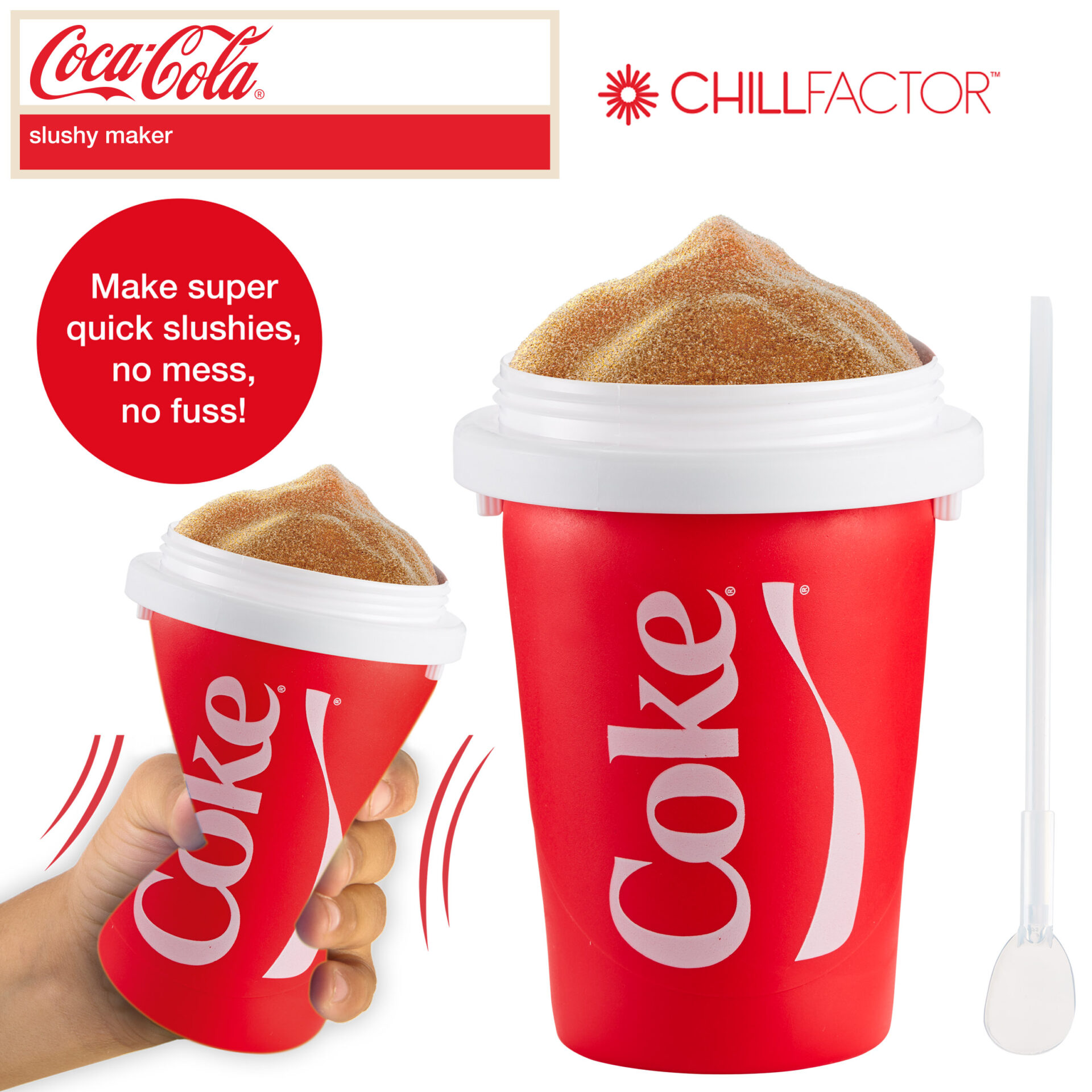 Chill Factor Coca-Cola Slushy Maker