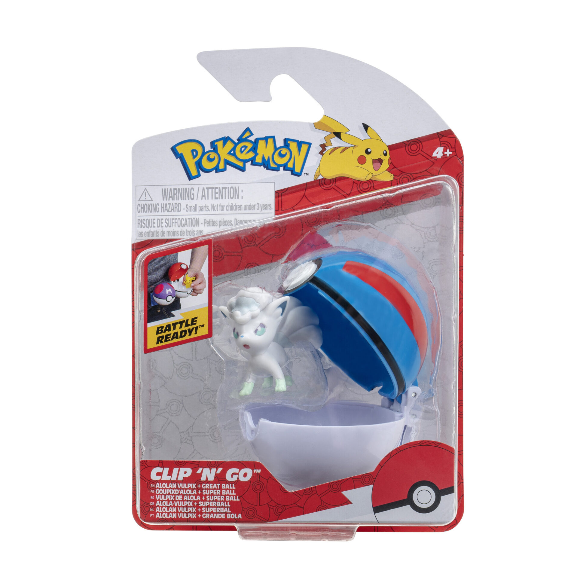 Pokémon Clip N Go Poke Ball Figure Assorted