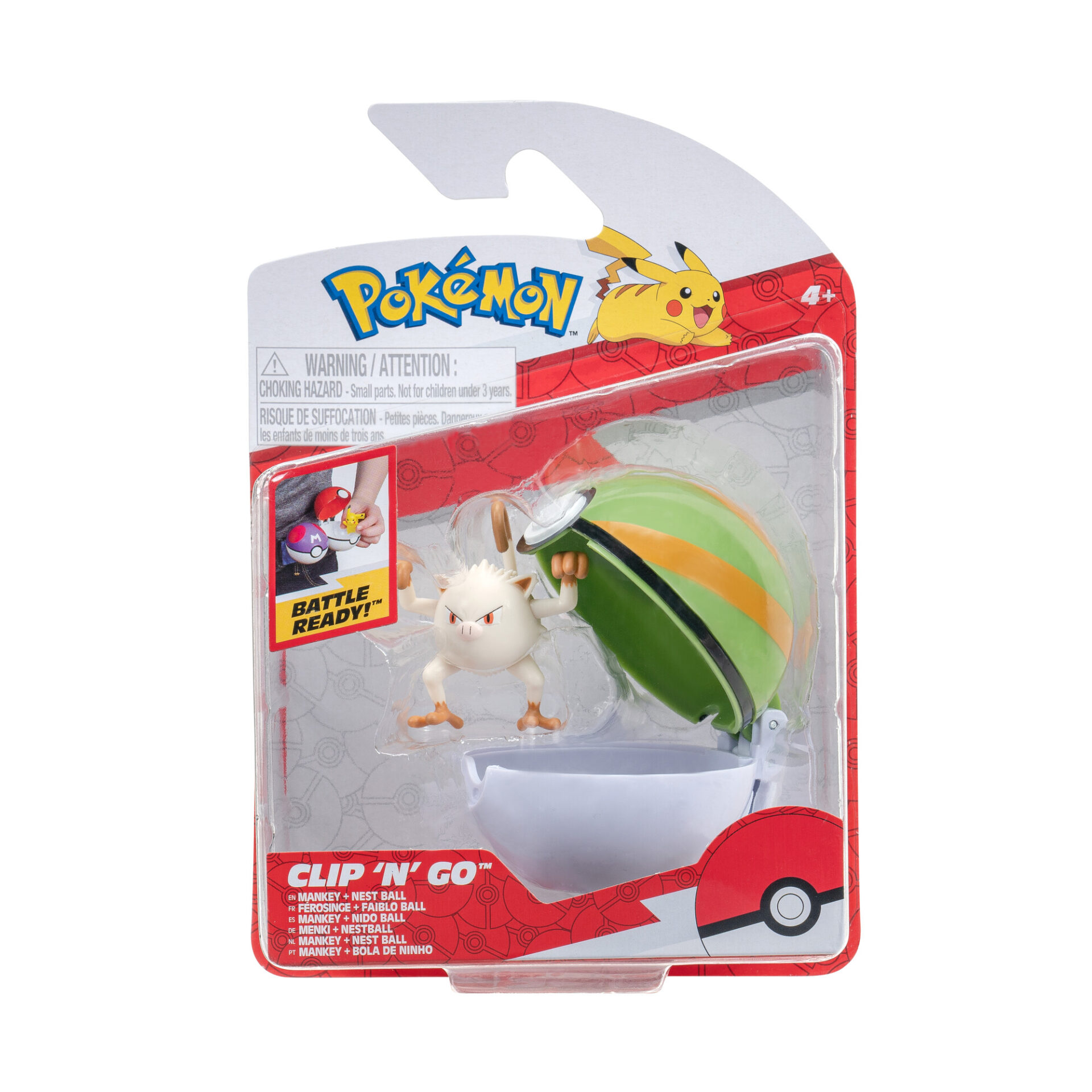 Pokémon Clip N Go Poke Ball Figure Assorted