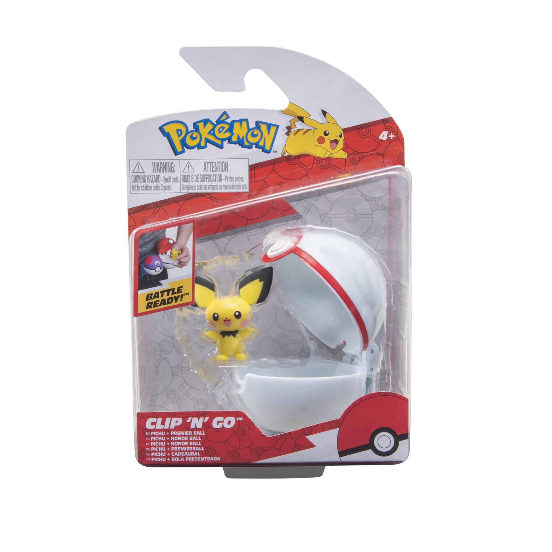 Pokémon Clip N Go Poke Ball Figure Assorted