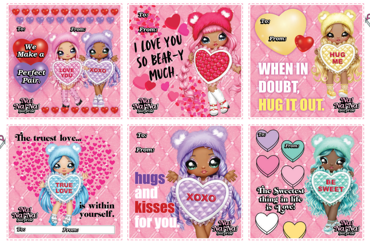 Na! Na! Na! Valentines Day Cards