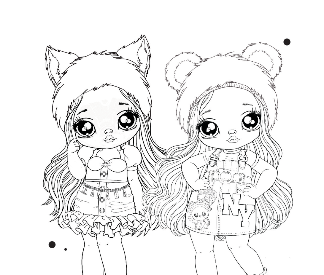 Na! Na! Na! Colouring Sheet