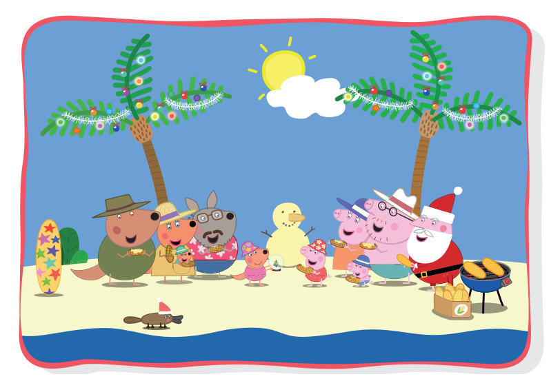 Peppa Pig Christmas Activity Sheet