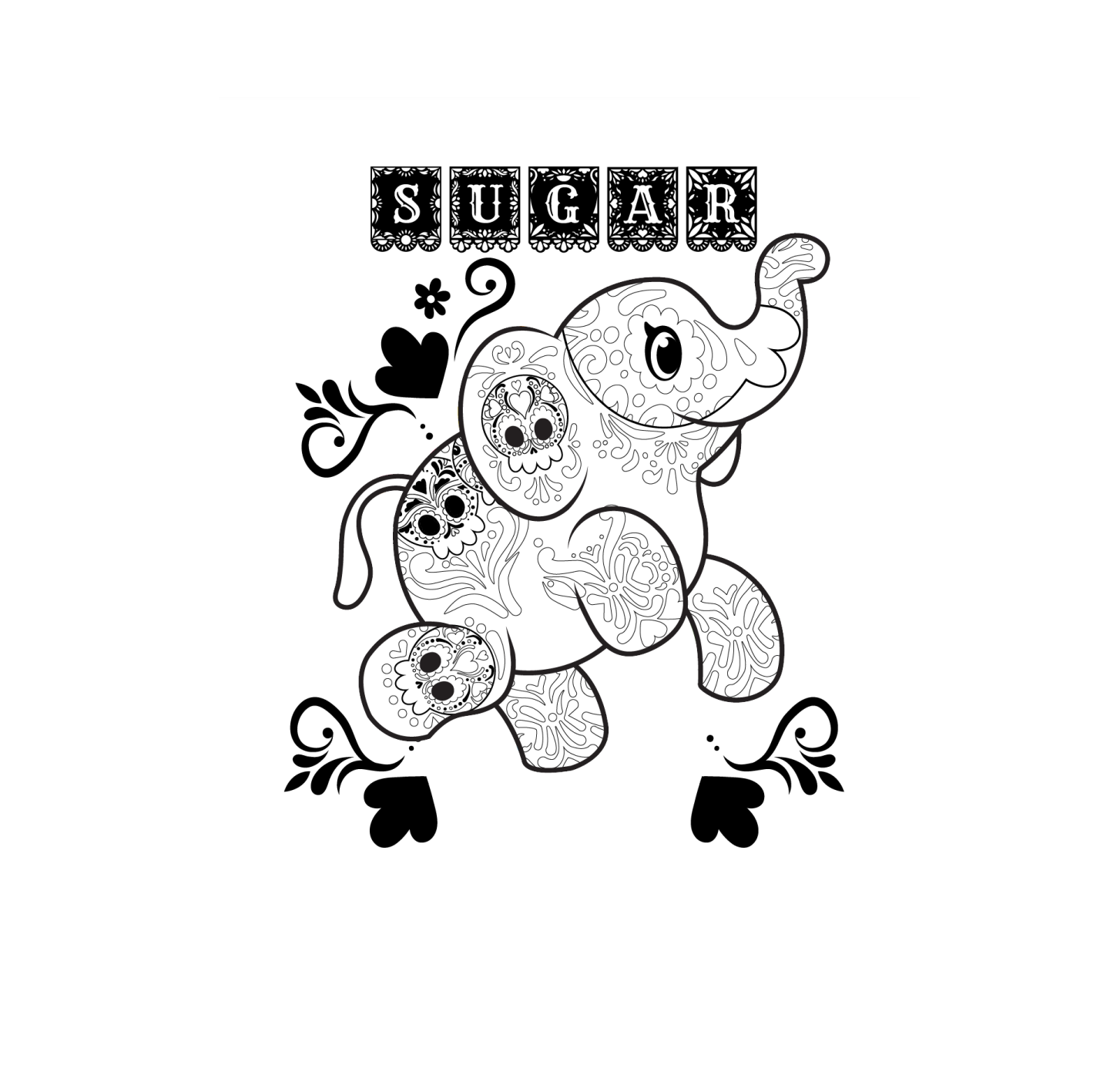 POP Soft Colouring Sheet