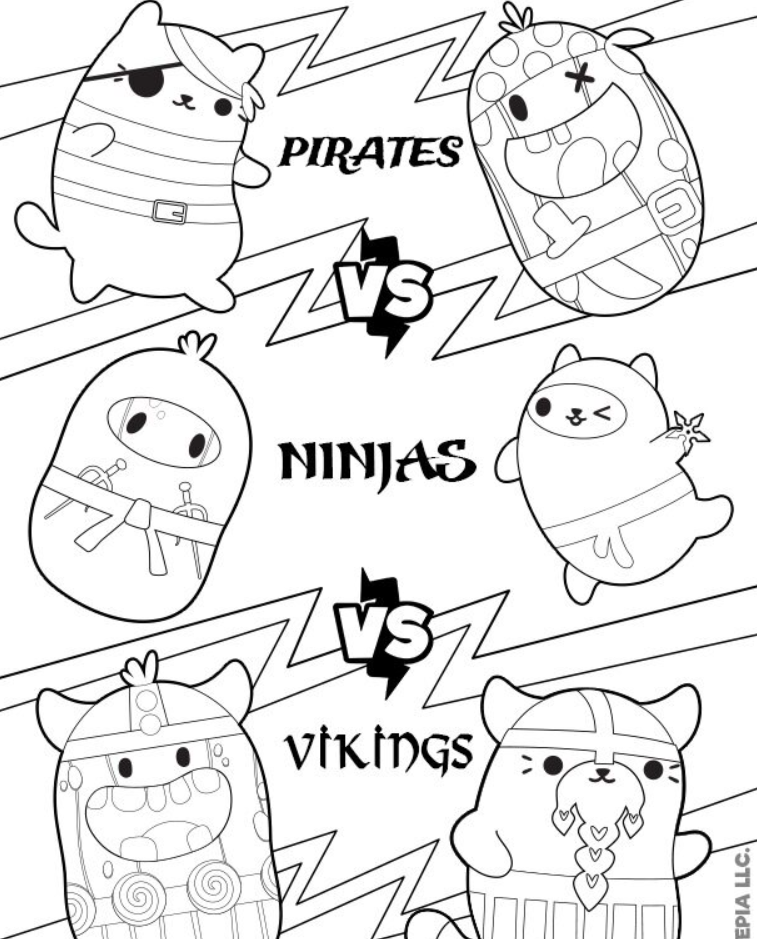 VS World Colouring Sheet