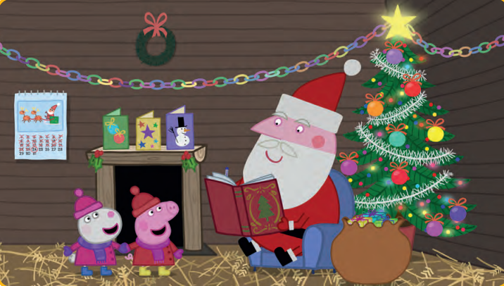 Peppa Pig Christmas Spot the Difference