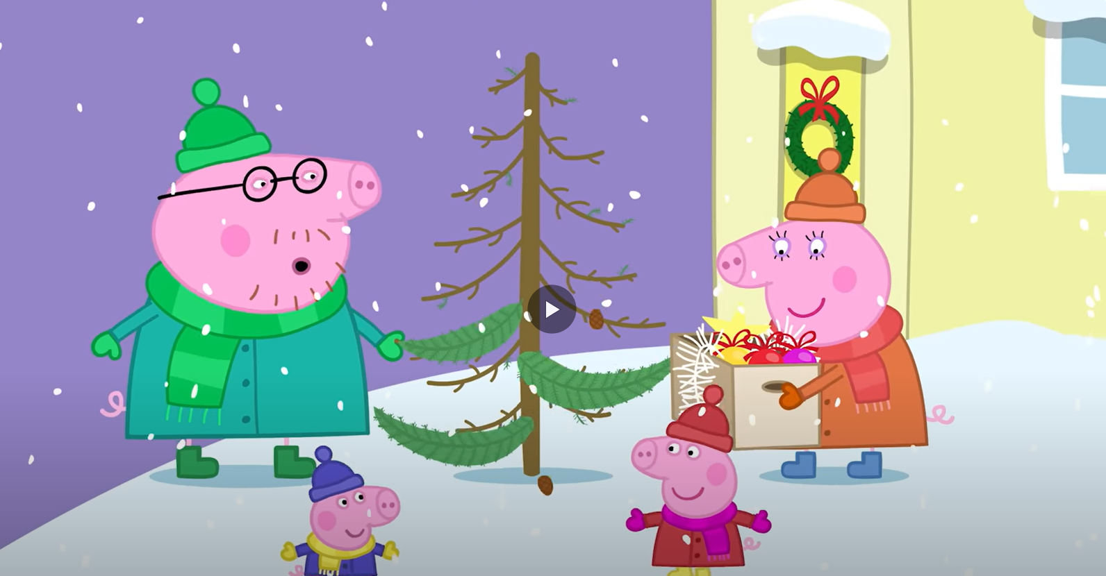 A Messy Christmas with Baby Alexander | Peppa Pig