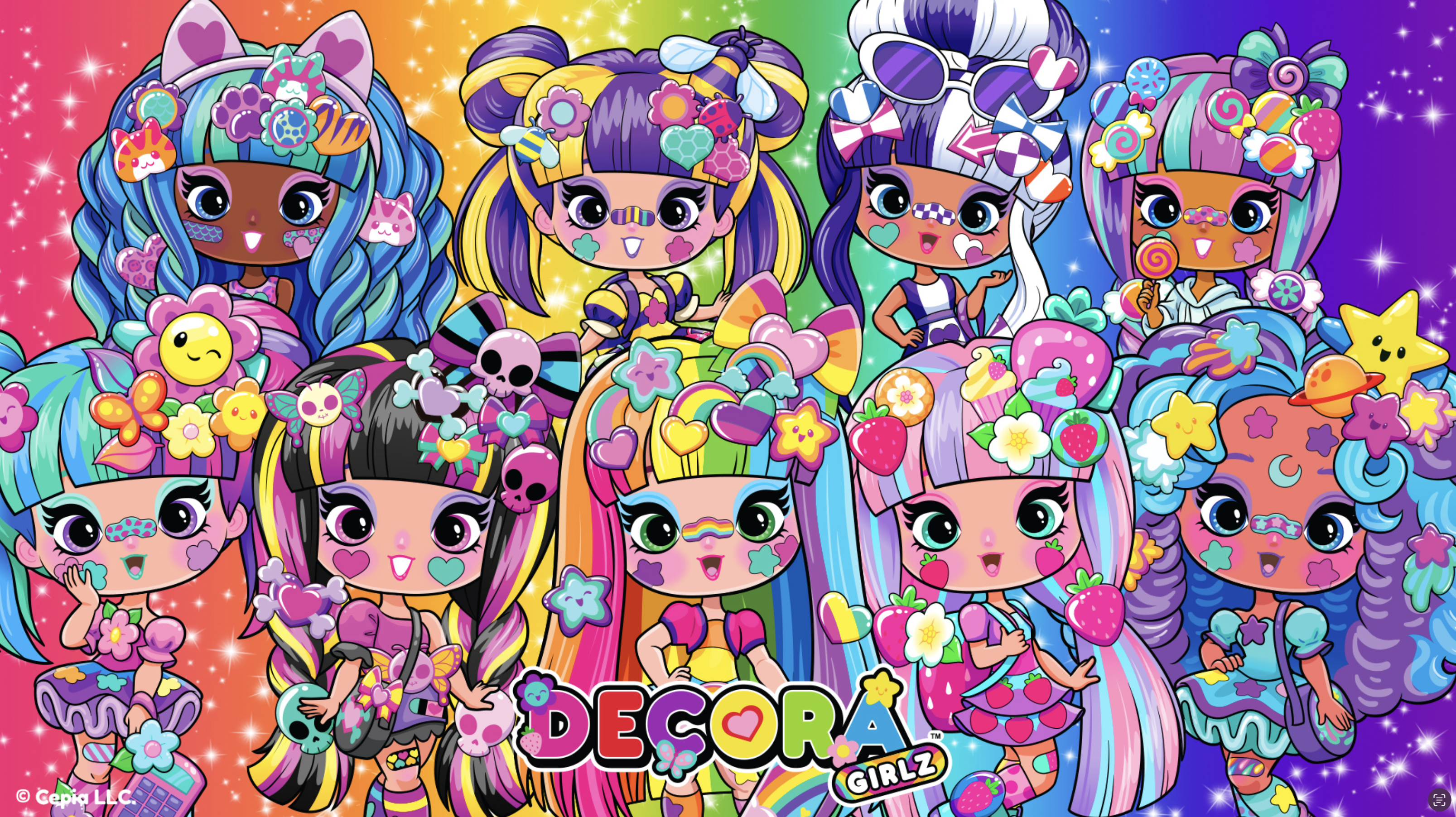 Decora Girlz Wallpaper