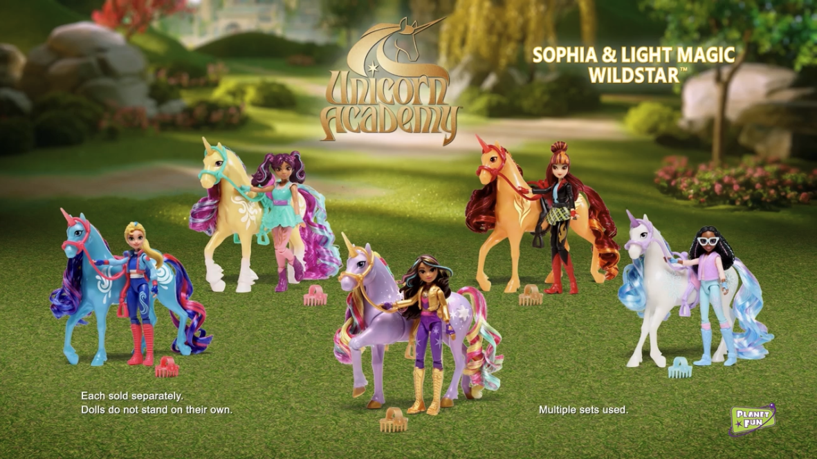 thumbnail image 2 of Rory And Storm Unicorn Academy Toy Amazon Unicorn Academy Rory & Storm Doll Set With Riding Accessories - 4.5" Posable Doll & 5" Unicorn Toy From Netflix Show 4.5 Inch Posable Doll 2 of 11