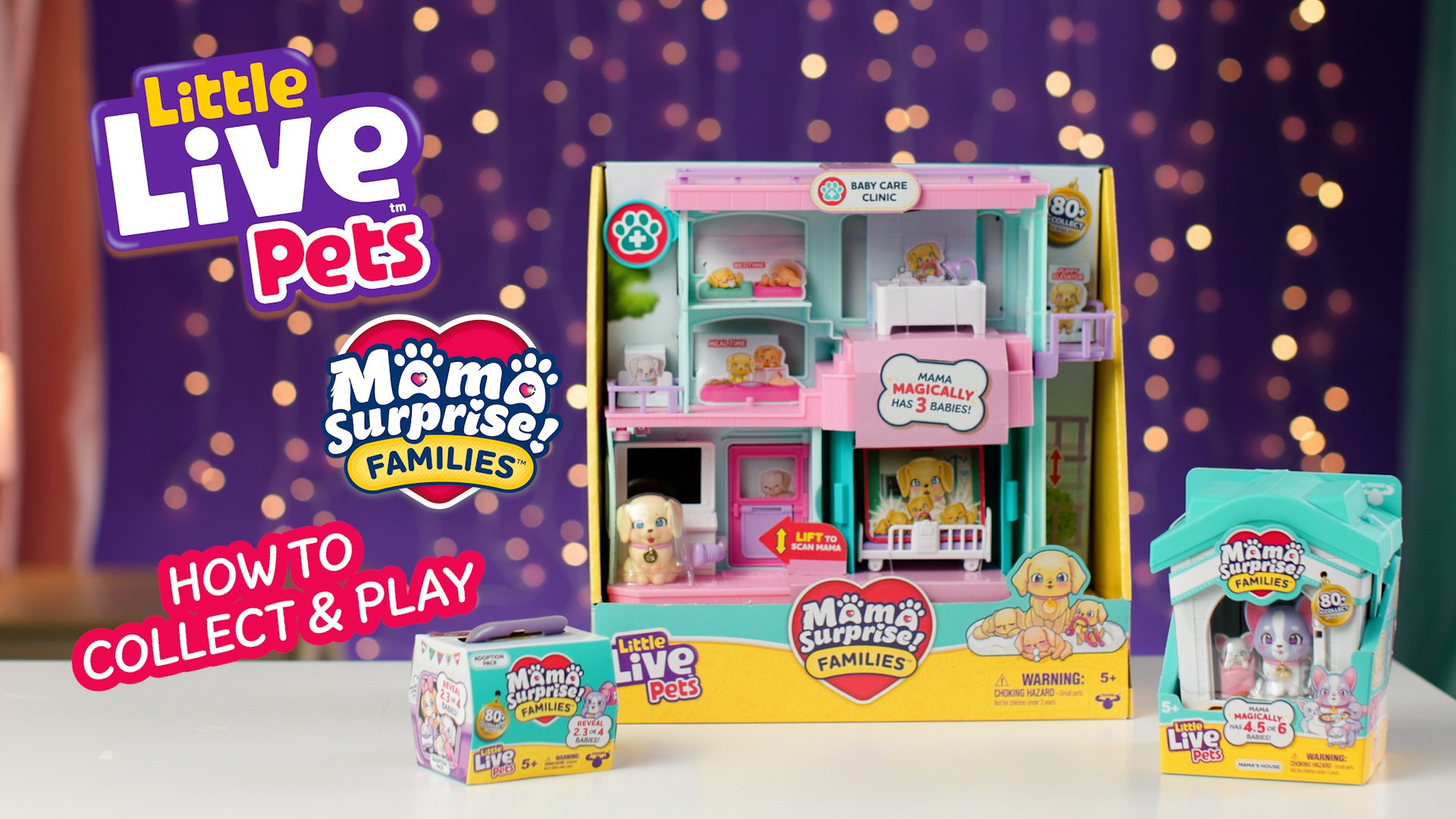 How to Collect & Play with Little Live Pets Mama Surprise Families