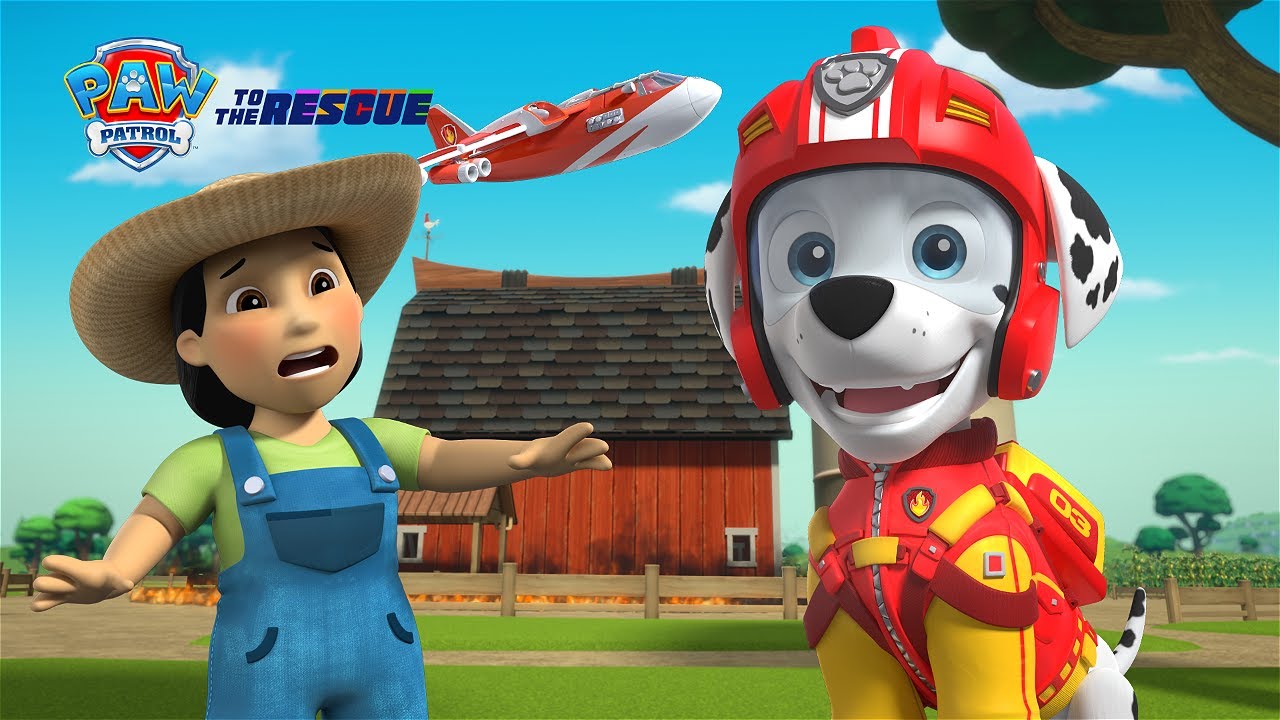 Marshall and the Farm Fire | PAW Patrol: To...