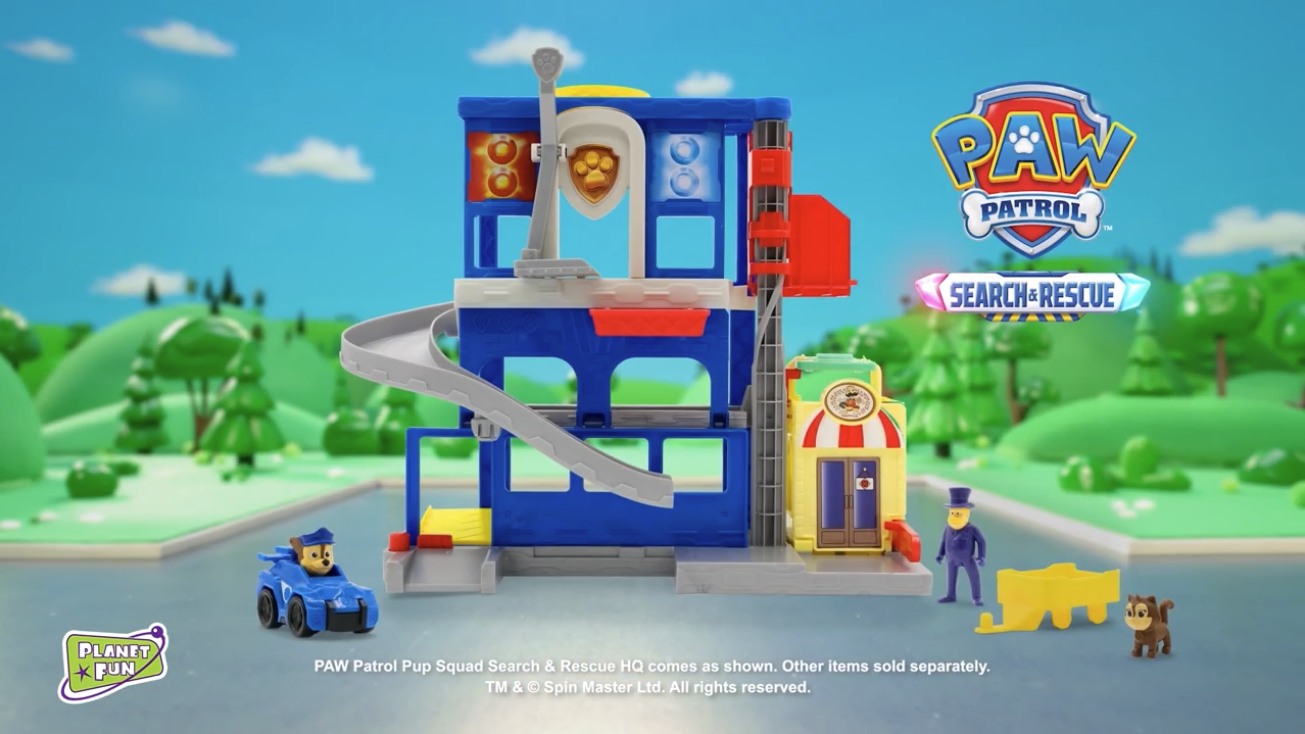 PAW Patrol: Pup Squad Search & Rescue HQ 