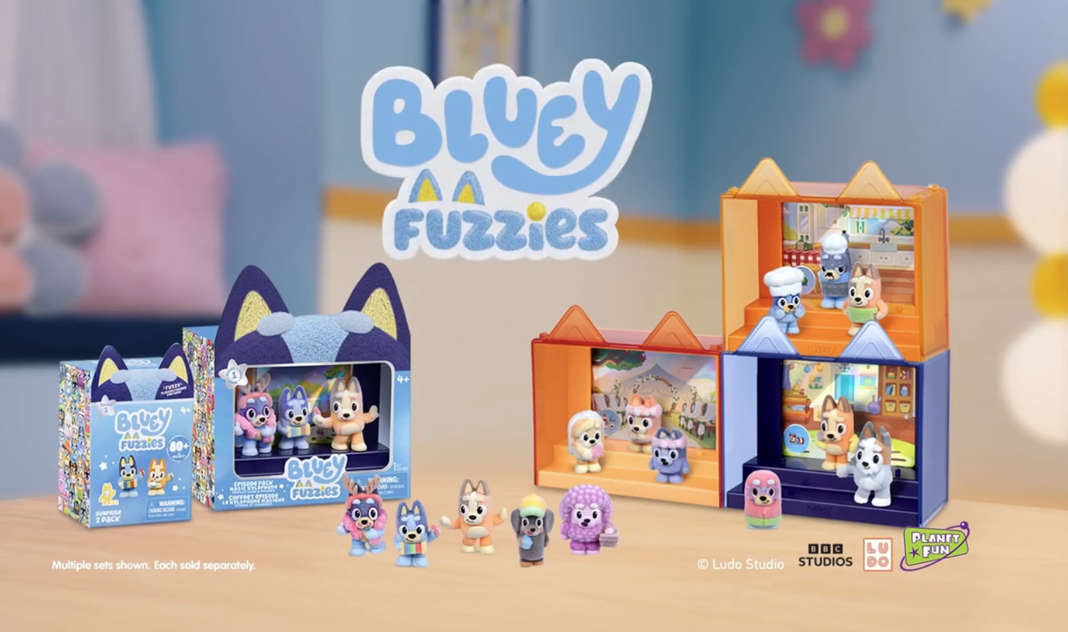 NEW Bluey Fuzzies