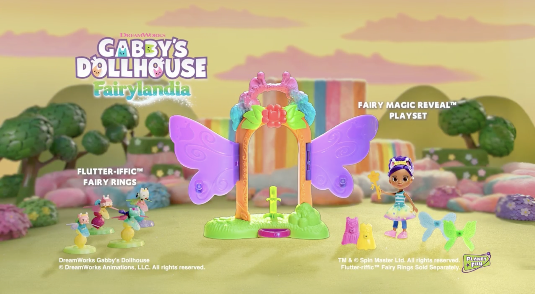 NEW Gabby's Dollhouse Fairylandia